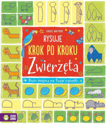 Zwierzęta Rysuję Krok Po Kroku Dużo Miejsca Na Twoje Rysunki